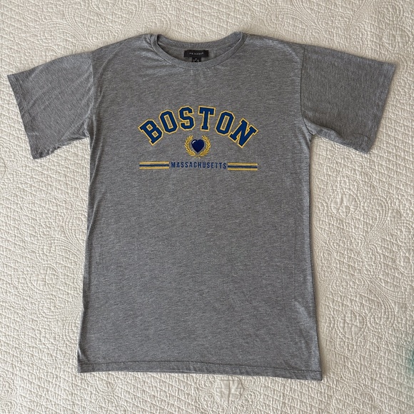 Primark Boston Marathon Tee T-Shirt XS - Picture 1 of 9
